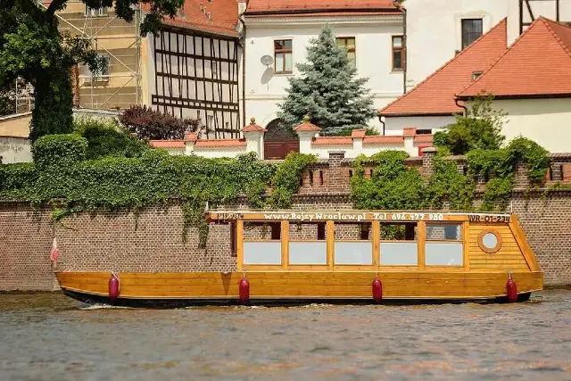 Rejs statkiem po Starym Mieście we Wrocławiu